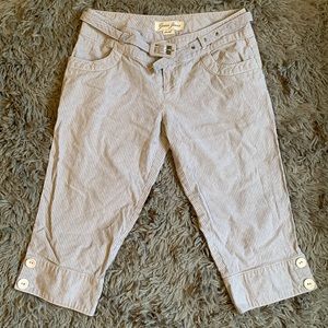 Guess capri seersucker